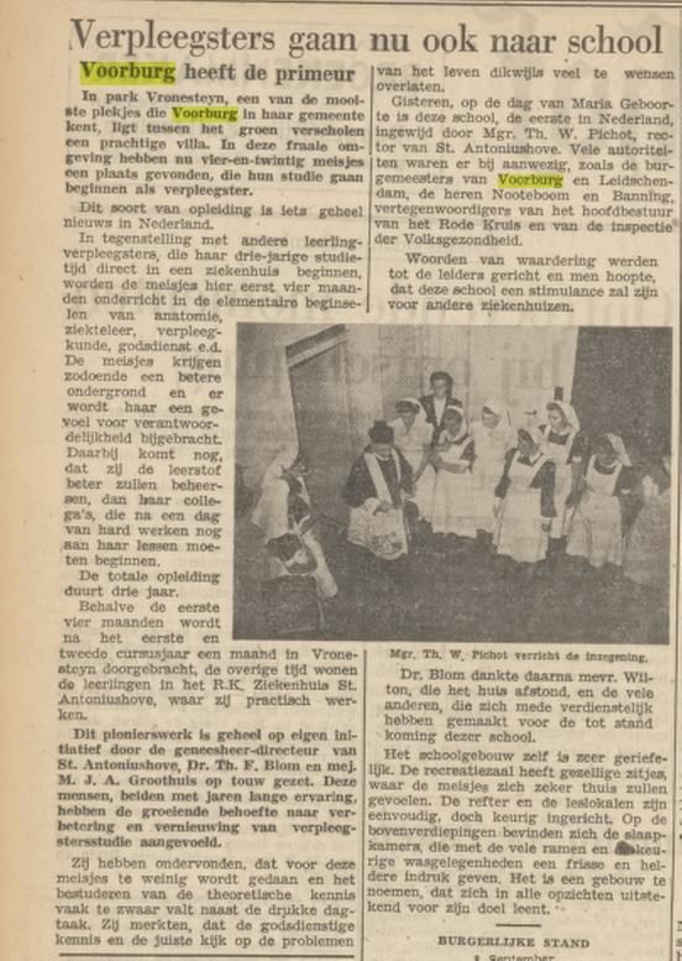 1947 september Verpleegsterse.jpg